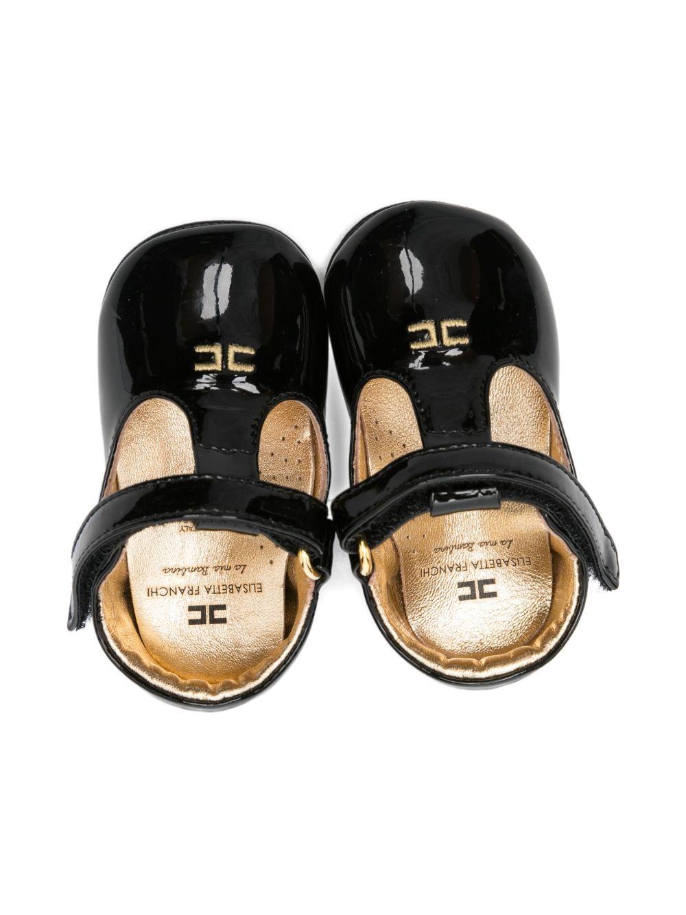 Sandali nere per neonata F0A3E03161855930 930 Elisabetta Franchi Kids 