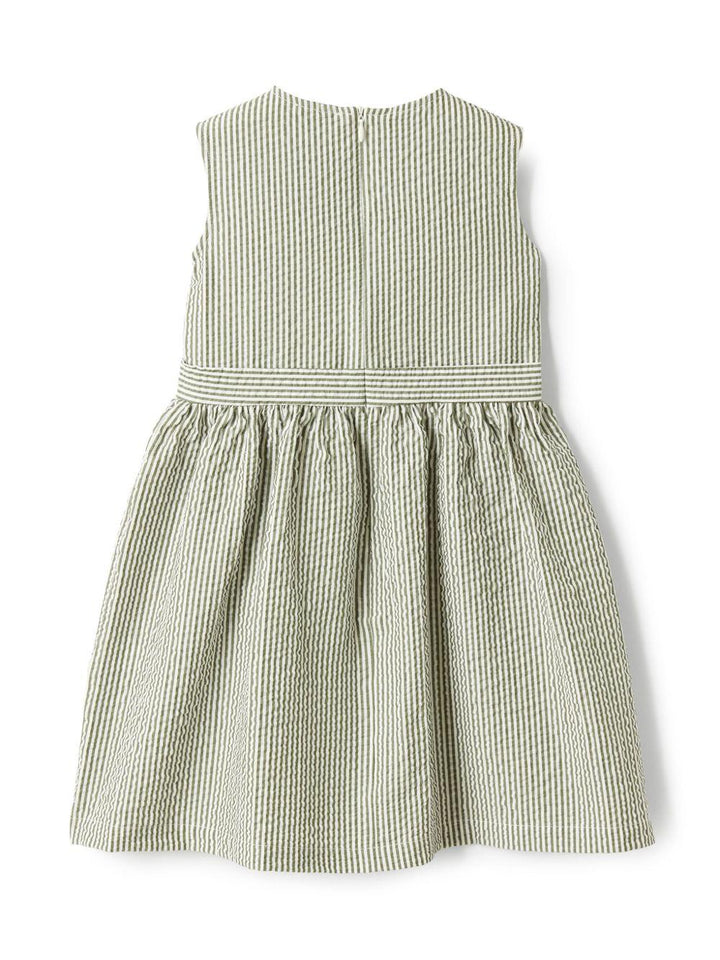 Abito verde per bambina