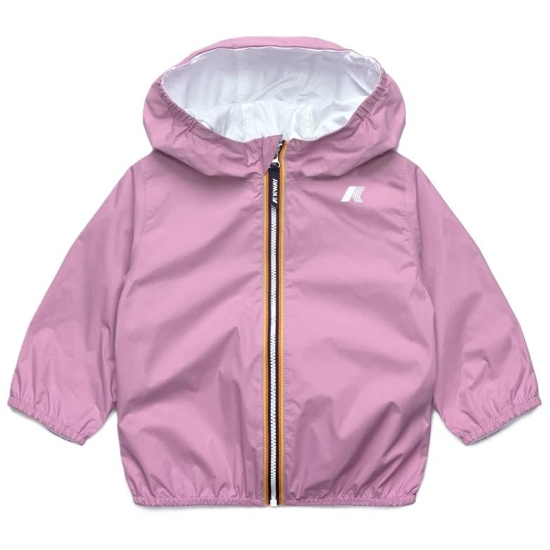 Giubbotto rosa/bianco per neonata K2123IW C56 K-Way Kids 