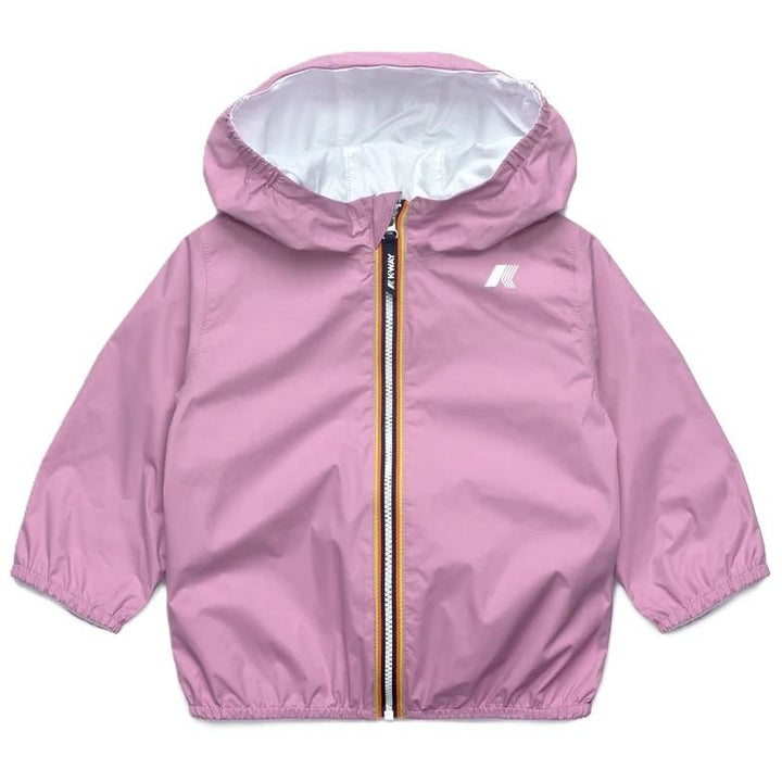 Giubbotto rosa/bianco per neonata K2123IW C56 K-Way Kids 