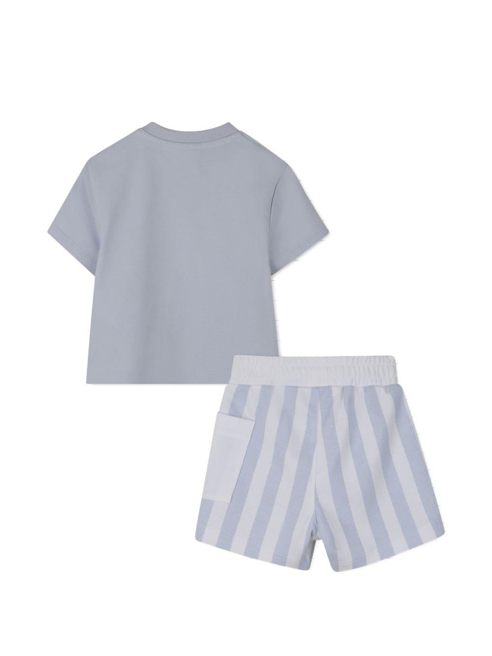 Completo blu per neonato J53048 771 Boss Kids 