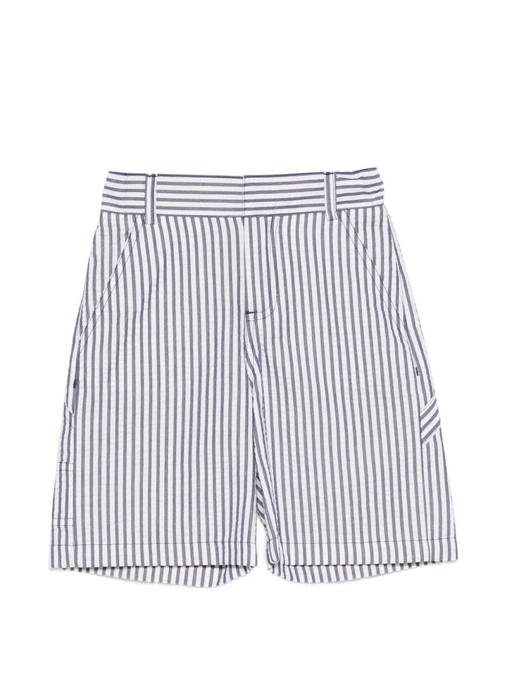 Bermuda blu/bianca per bambino JMF585AVWP F1I11 Fendi Kids 