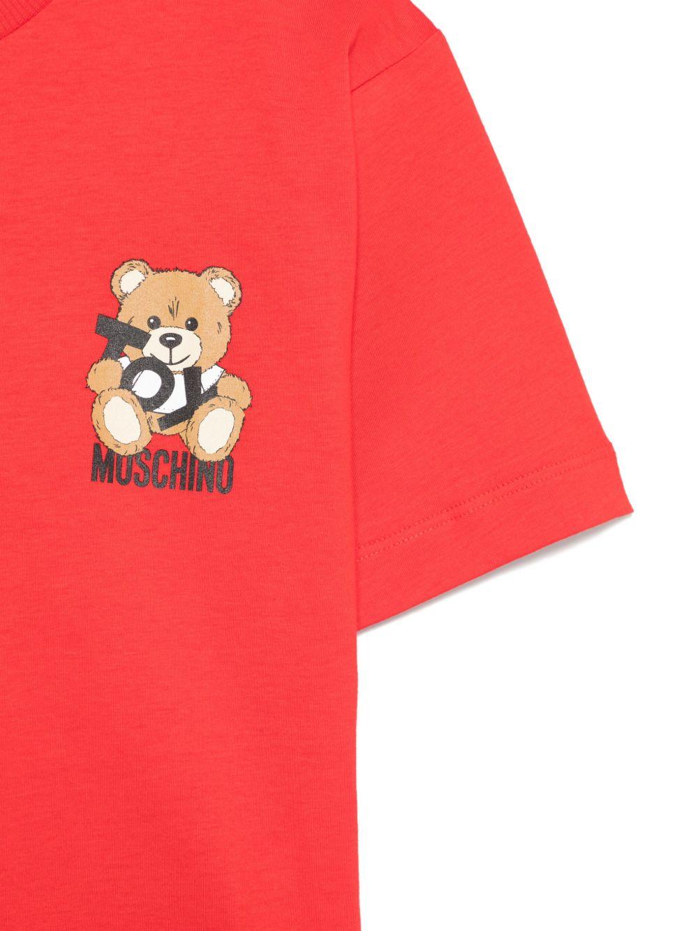 T-shirt rossa per bambino