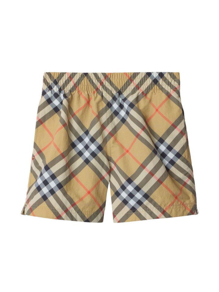 Costume beige sabbia/multicolore per bambino 8100049 B9368 Burberry Kids 