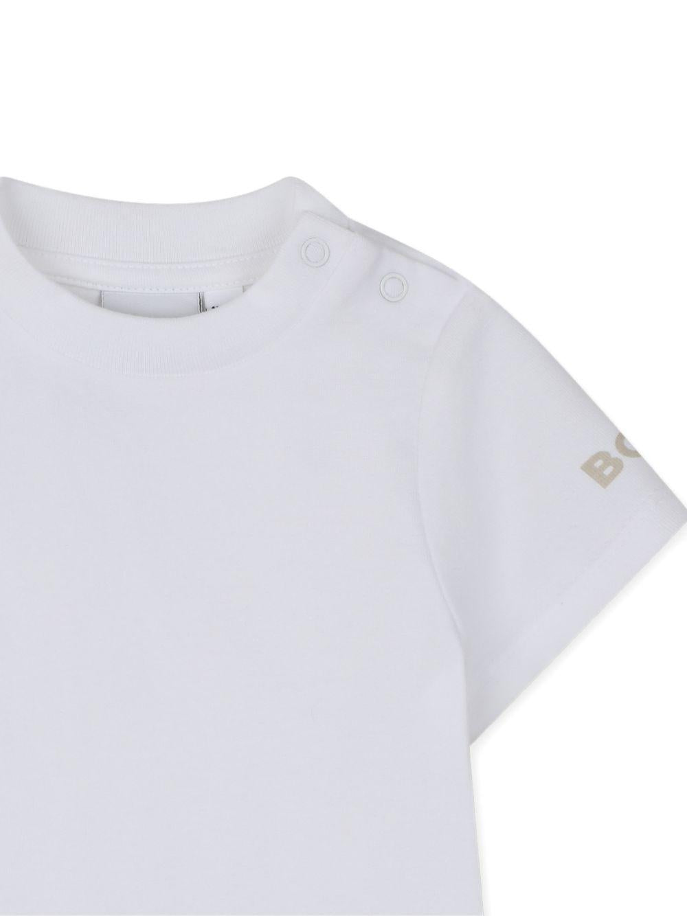 Completo bianco/beige per neonato J53038 249 Boss Kids 