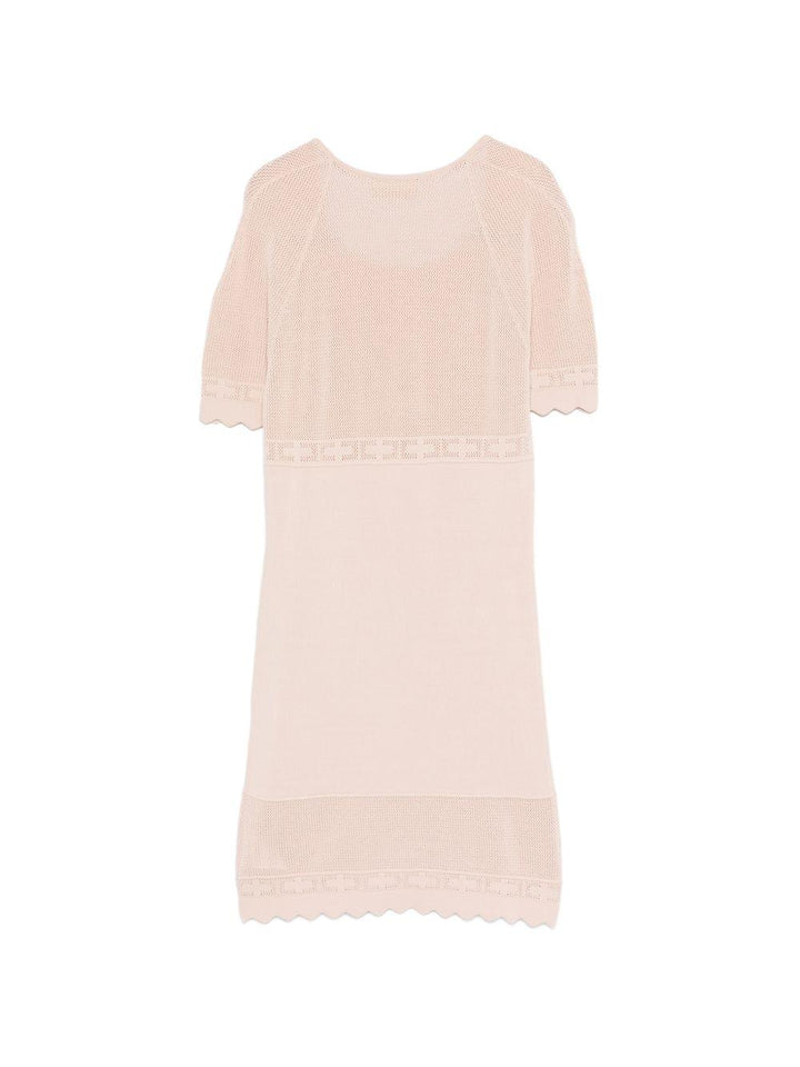 Abito rosa baby per bambina EFAB650CFL109 C036 Elisabetta Franchi Kids 