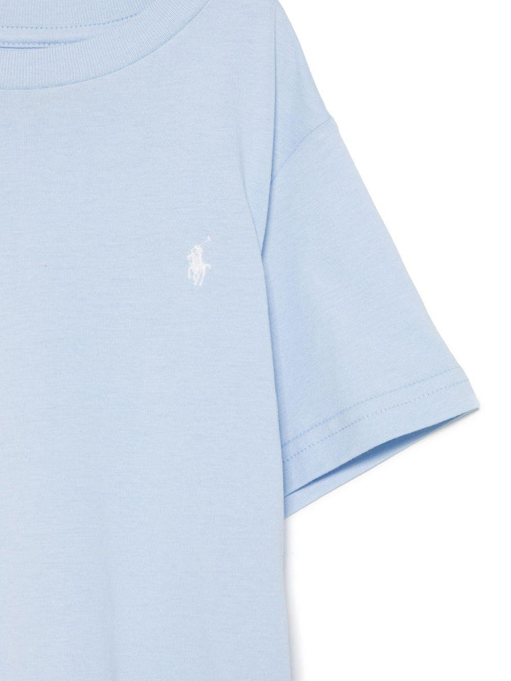 T-shirt celeste per bambino