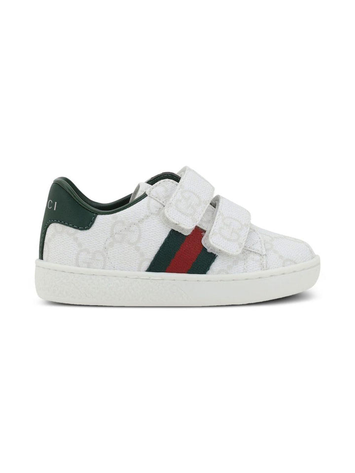 Sneakers bianche per bambino 463088FAEG6 9048 Gucci Kids 