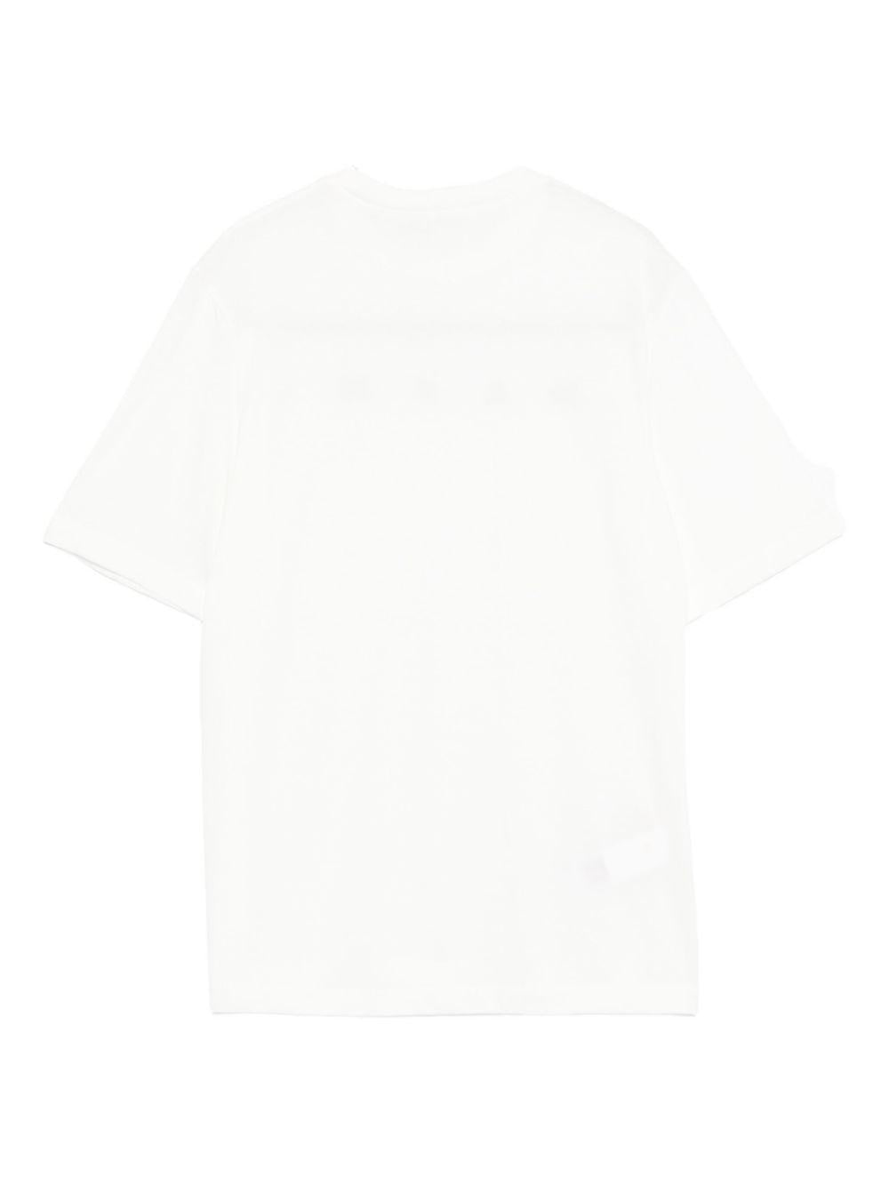 T-shirt bianca per bambino M01601M00RF 0M114 Marni Kids 
