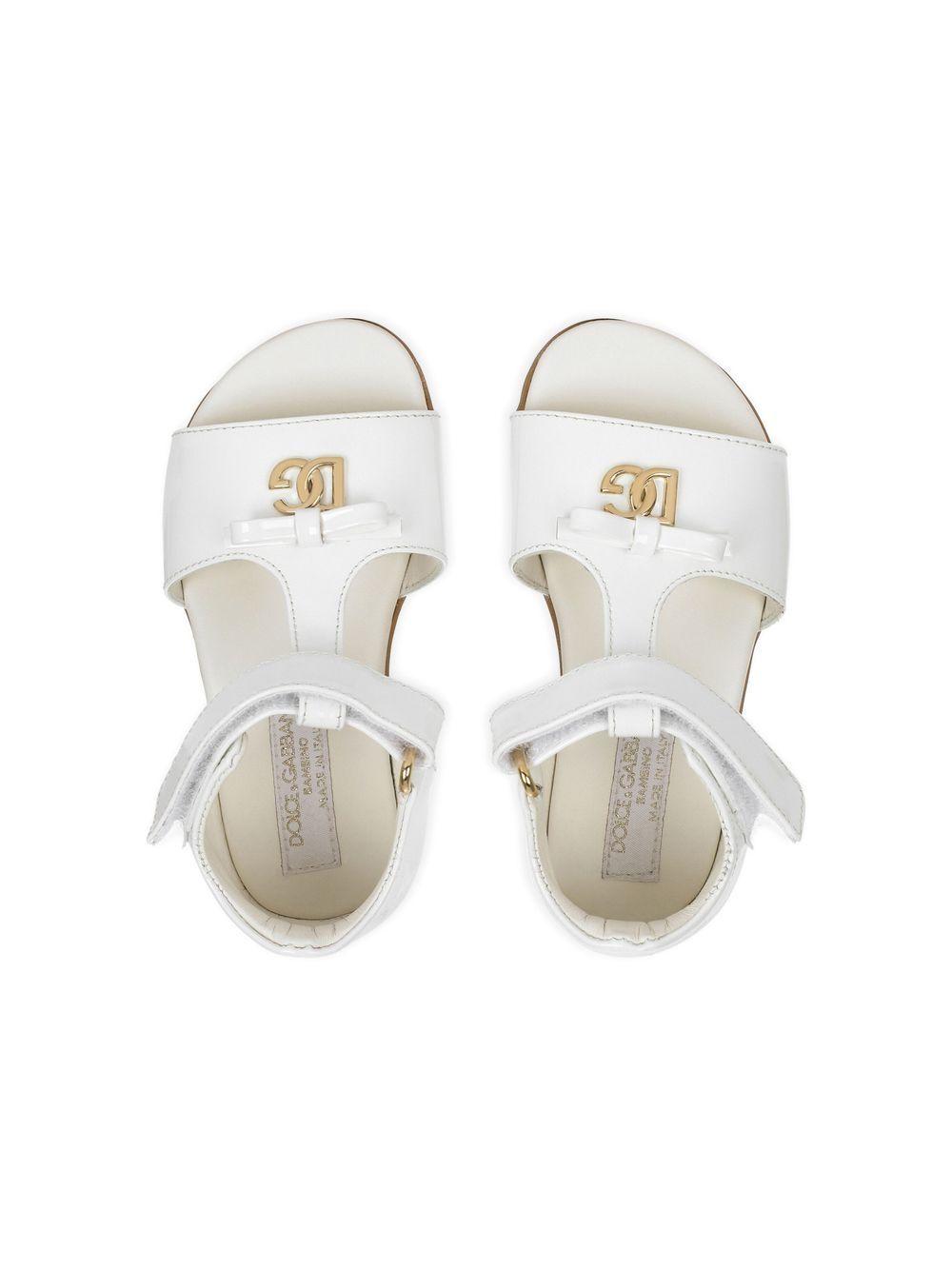 Sandali bianche per bambina D20082A1328 87682 Dolce & Gabbana Kids 