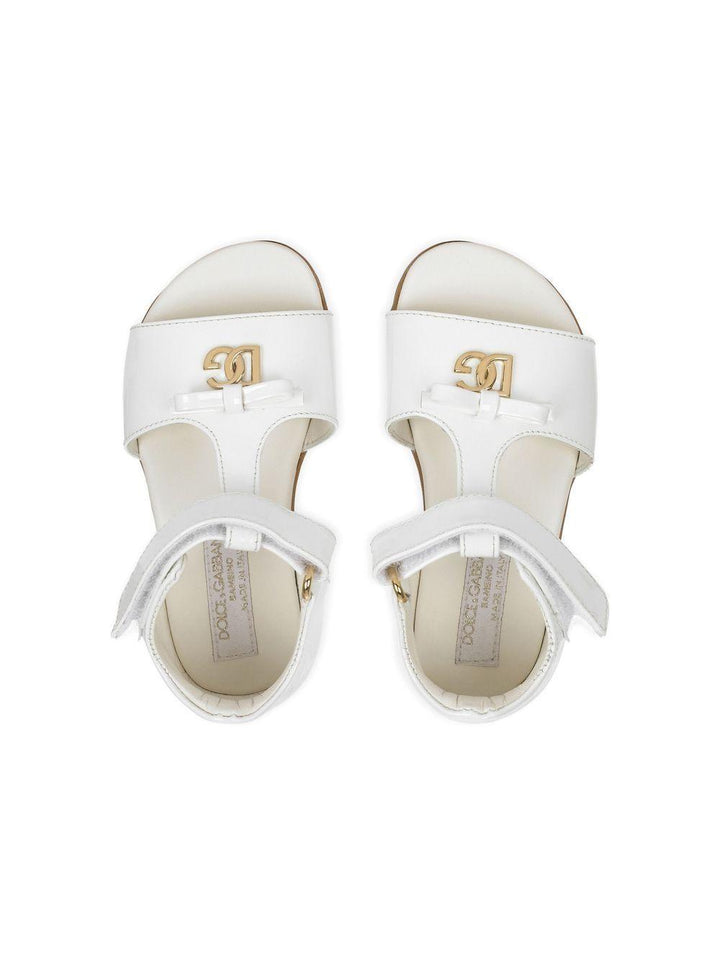 Sandali bianche per bambina D20082A1328 87682 Dolce & Gabbana Kids 
