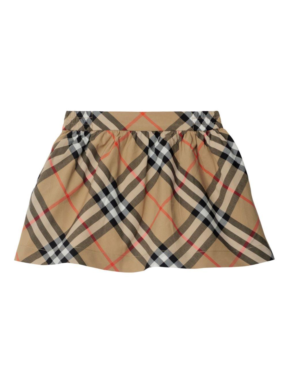 Gonna beige per neonata 8096416 B9368 Burberry Kids 
