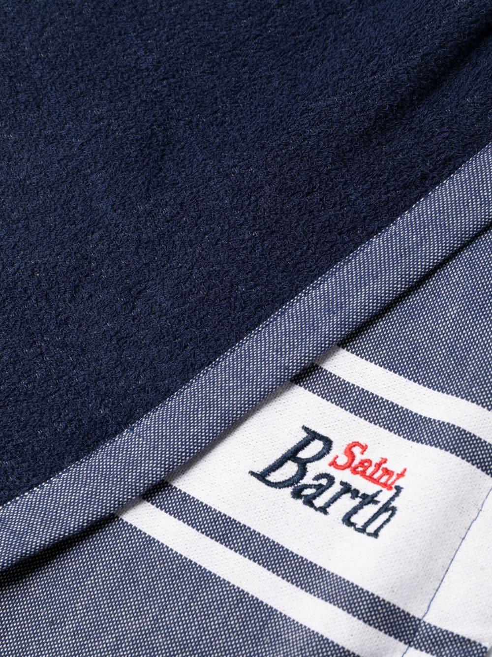 Asciugamano unisex in cotone blu navy