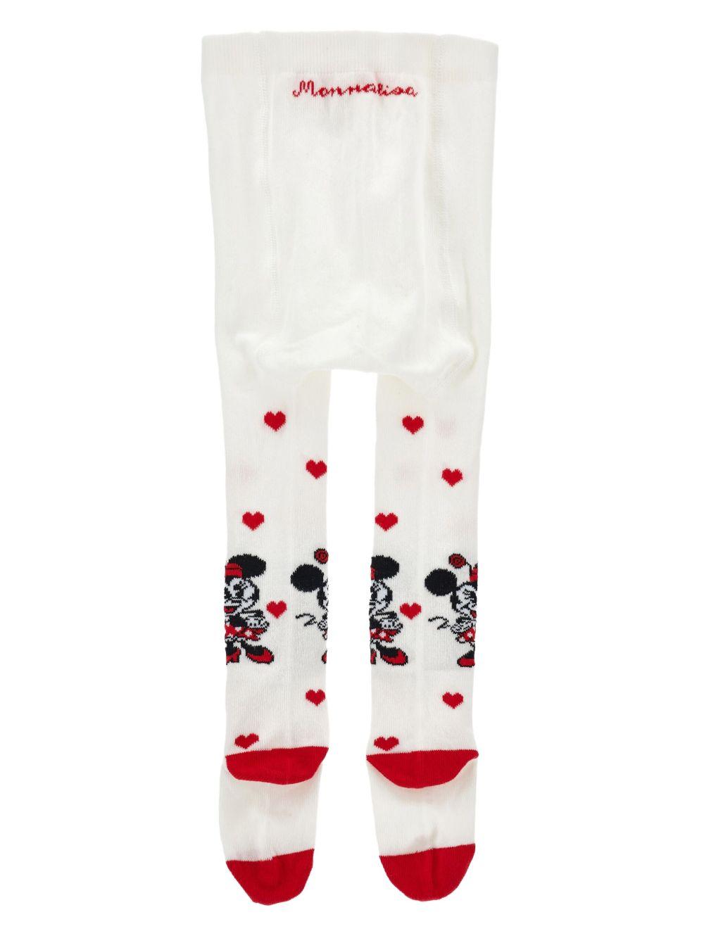 Calze bianche per bambina 39F0066076 0143 Monnalisa Kids 