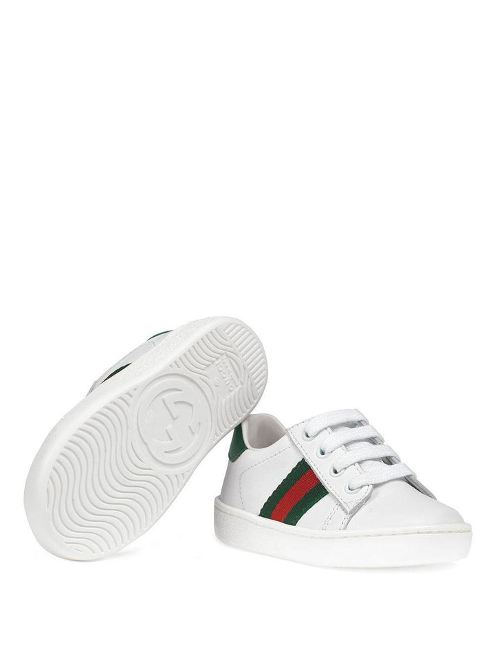 Sneakers bianche per bambino 433146CPWE0 9075 Gucci Kids 