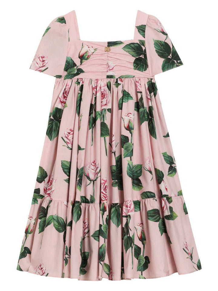 Abito rosa per bambina
