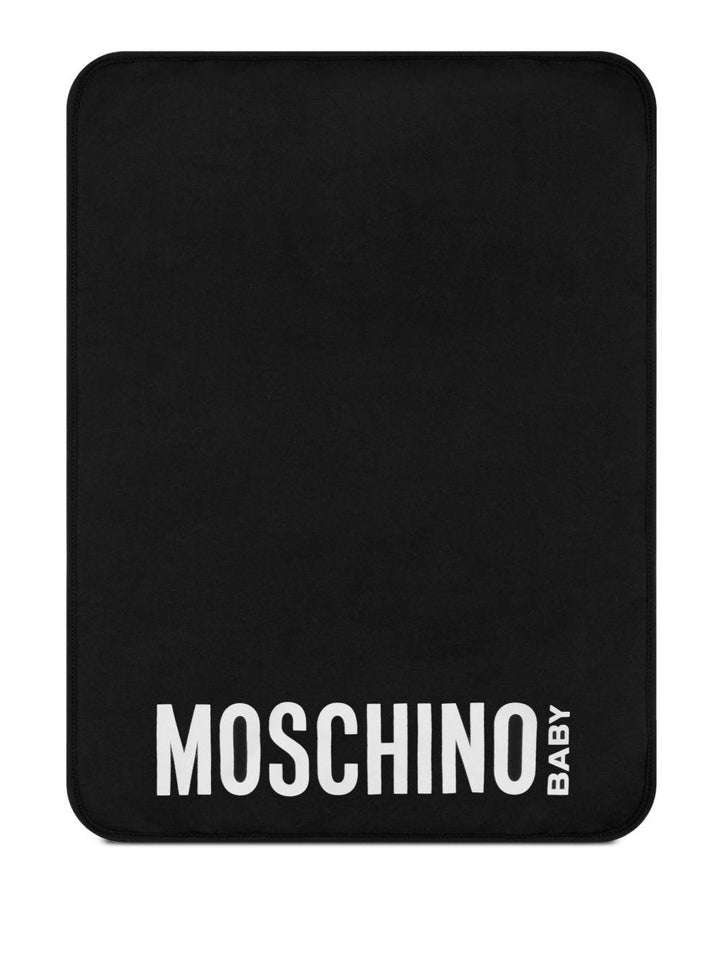Borsa mamma nera per neonato MMX04KL3A89 60100 Moschino Kids 