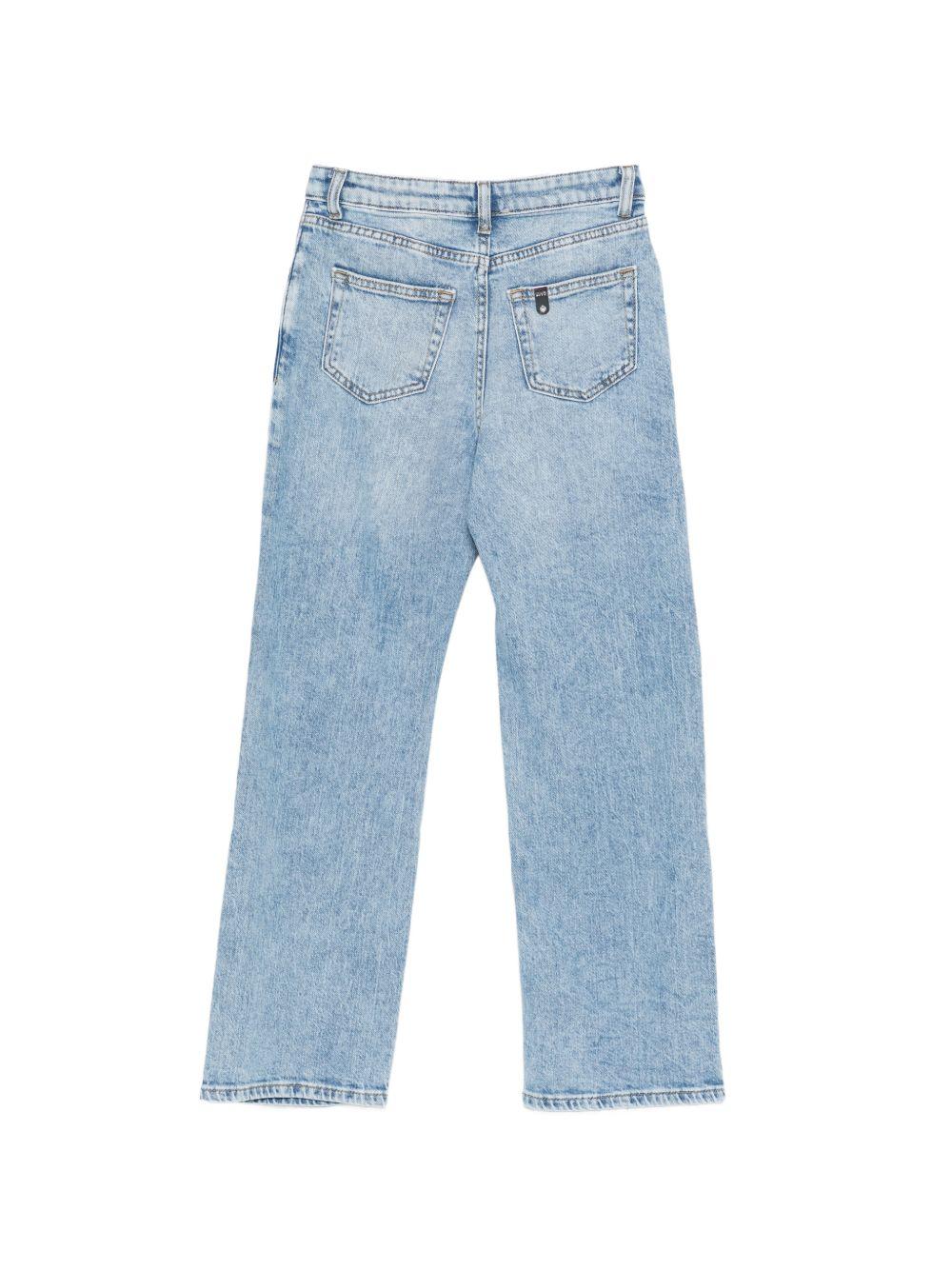 Jeans blu chiaro per bambina GA6189D5042 77564 Liu Jo 