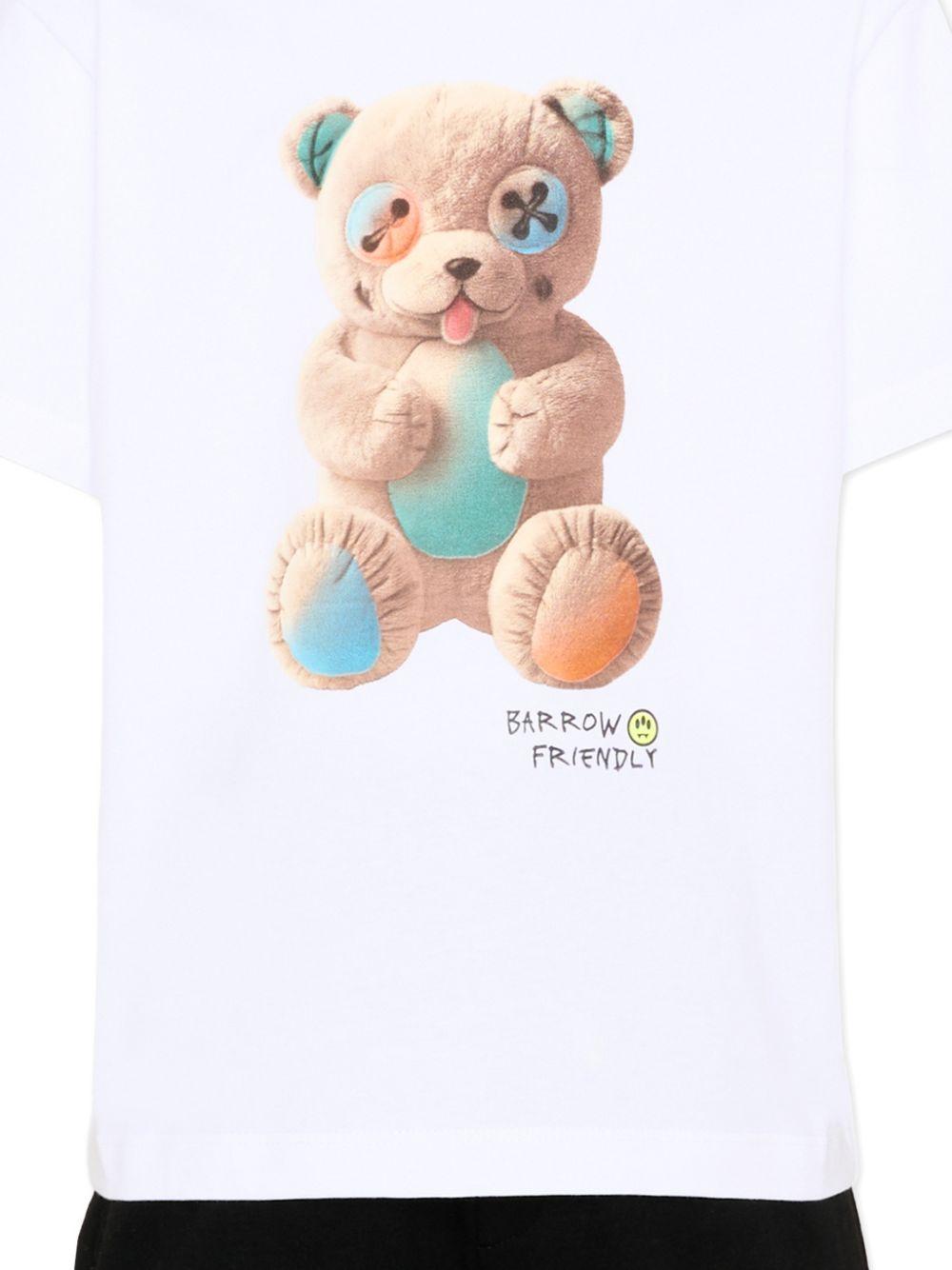 Completo bianco/nero per bambino S6BKJUTB101 002/13 Barrow Kids 