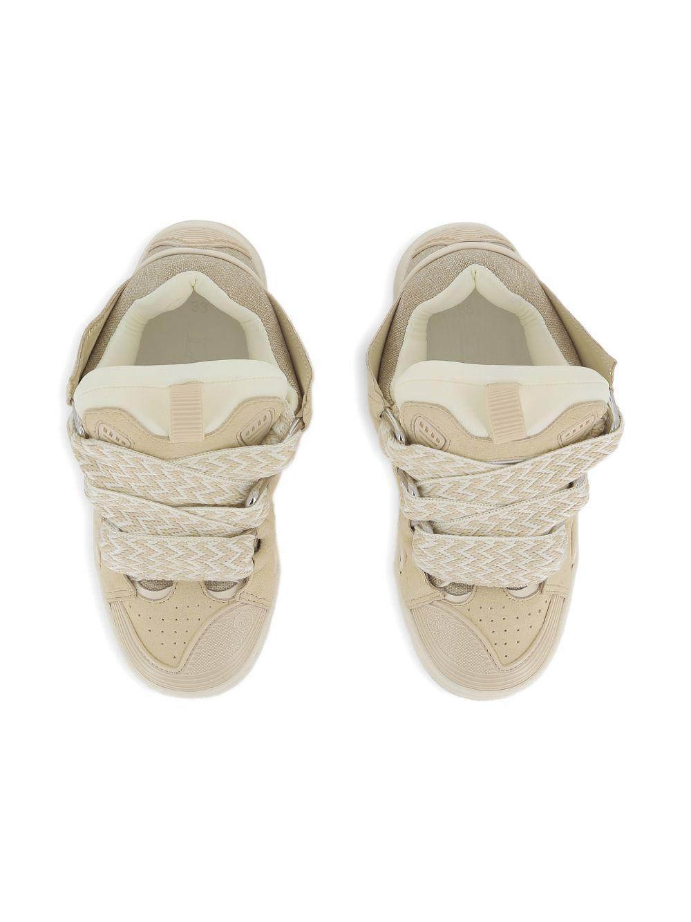 Sneakers beige per bambino N30329 P82 Lanvin Enfant 