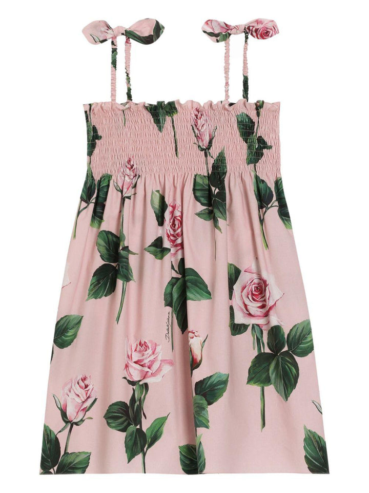 Abito rosa per bambina