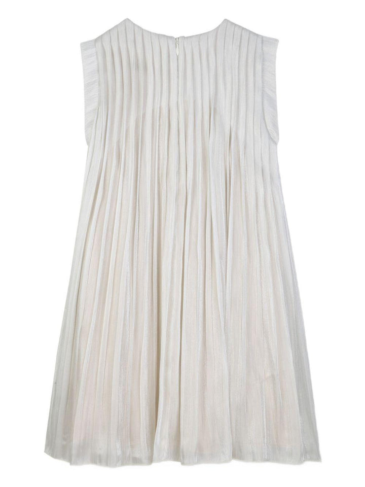 Abito bianco sporco per bambina R30591 Z99 Michael Kors Kids 