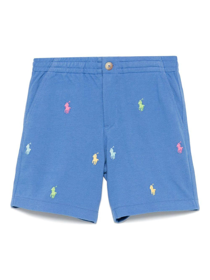 Bermuda blu ceruleo per bambino