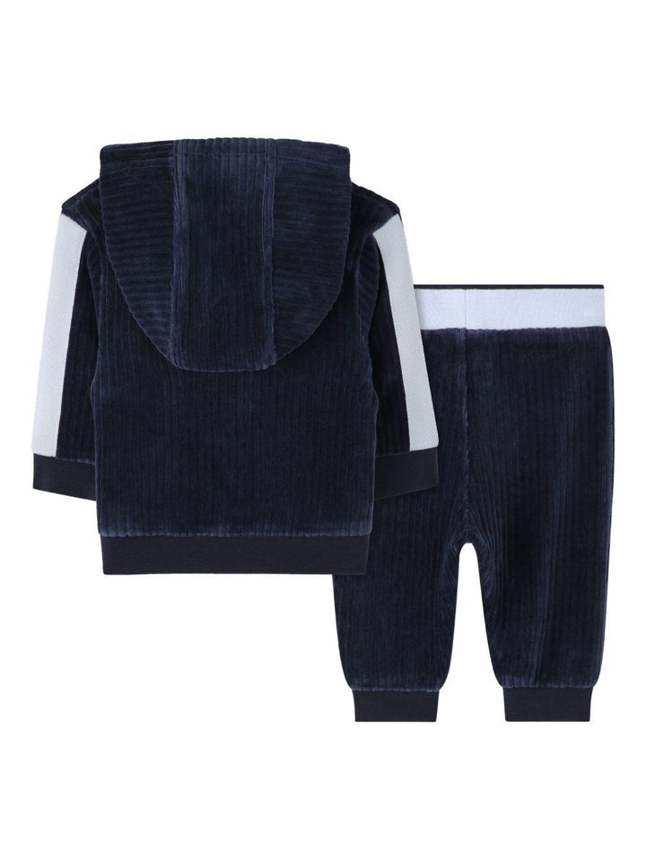 Completo sportivo blu marine per neonato J52532 849 Boss Kids 