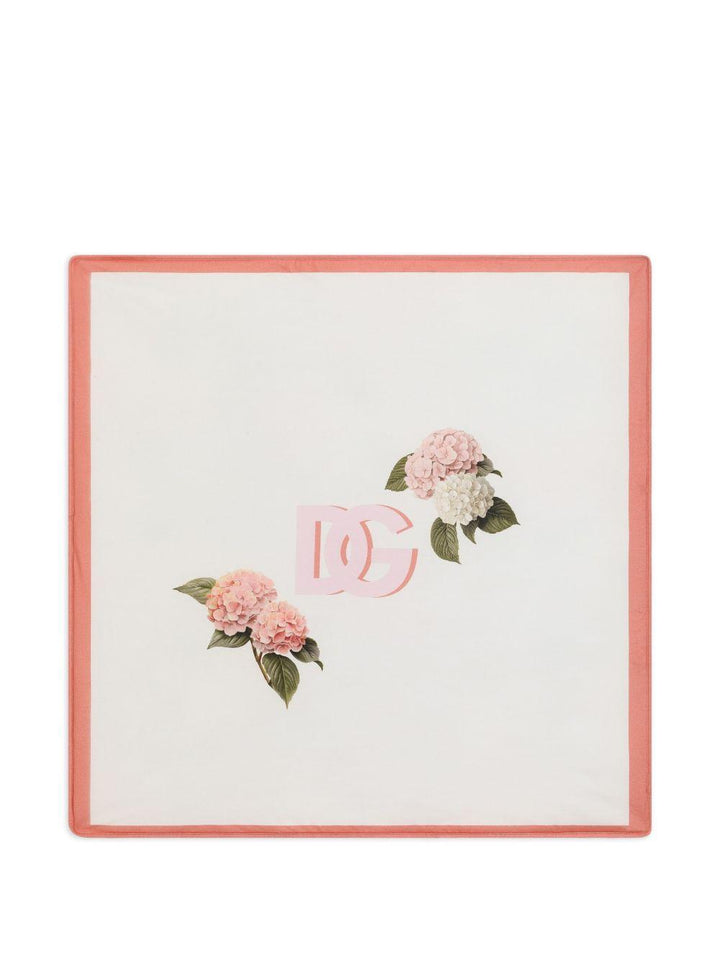 Coperta bianca per neonata LNJAE7II7JU HF5XG Dolce & Gabbana Kids 