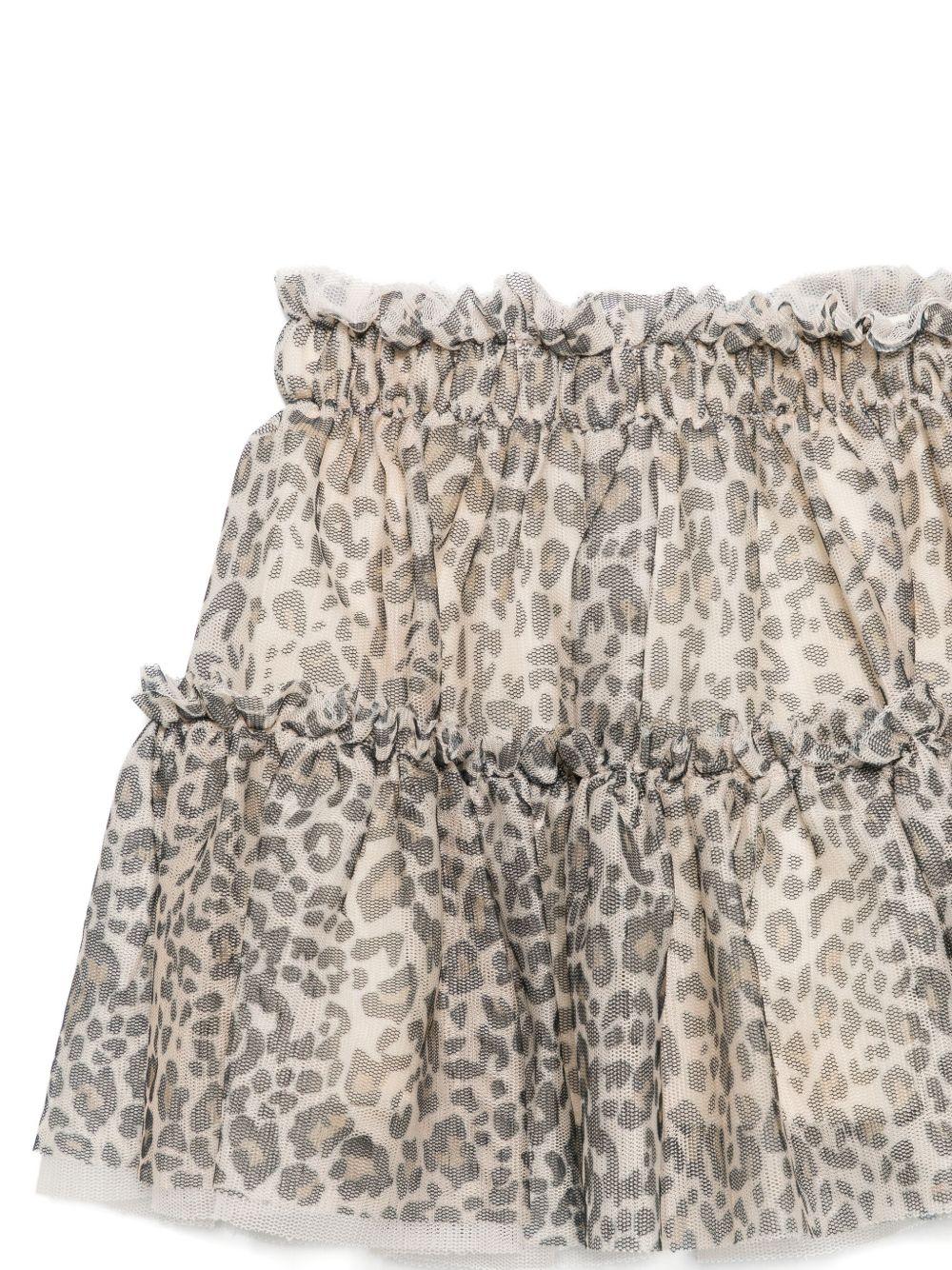 Completo rosso/leopardato per neonata HF5077J6597 C3805 Liu Jo 