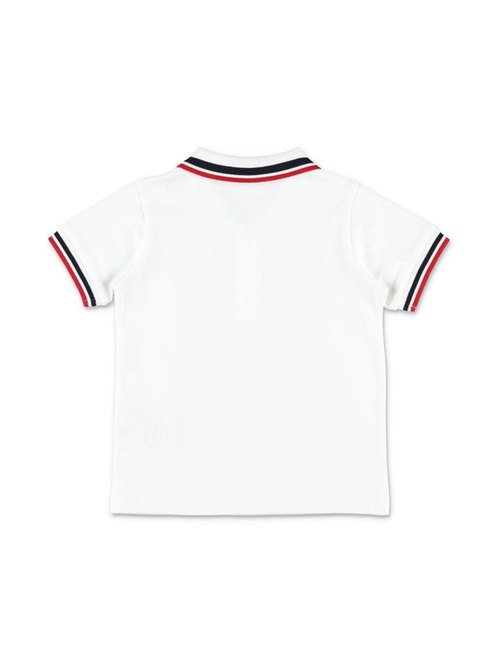 Completo bianco/nero per neonato 9518M000158496F F07 Moncler Kids 