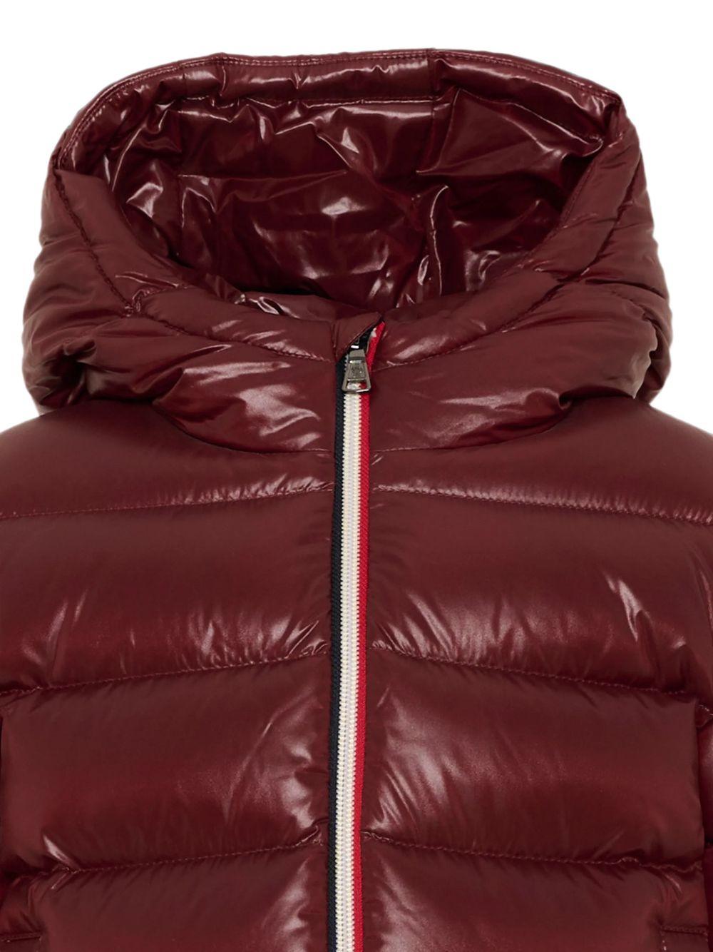 Giubbotto rosso scuro per bambino 9541A00035597Z8 464 Moncler Kids 