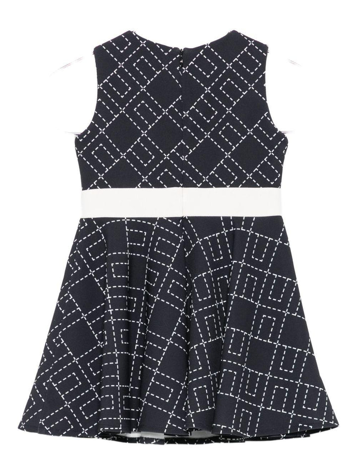 Abito nero per bambina EGAB2190GA023K D948 Elisabetta Franchi Kids 