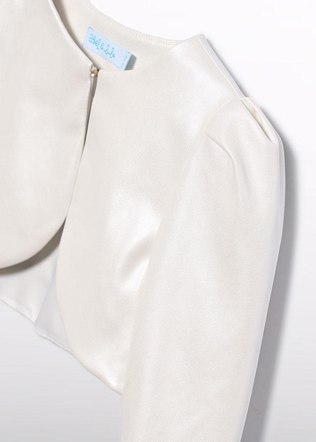 Giacca bianca per bambina 5305 056 Abel & Lula 