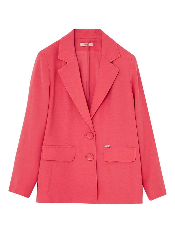 Blazer rosa corallo per bambina GA5029T4508 90066 Liu Jo 