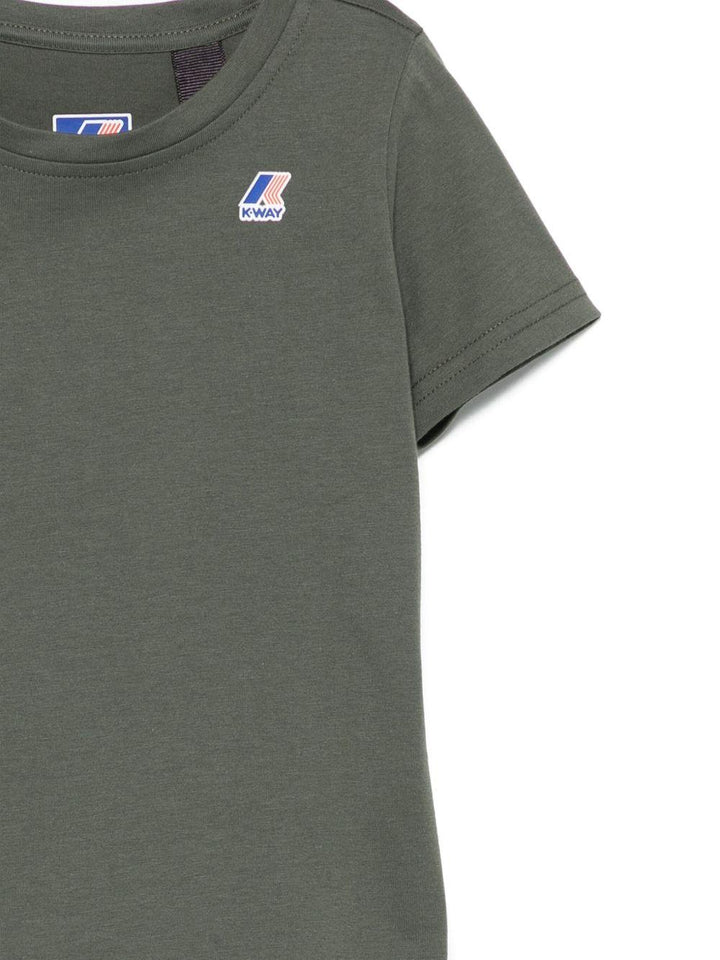 T-shirt verde edera per bambino