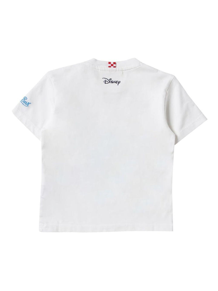 T-shirt bianca per bambino TSH0001 02839H MC2 Saint Barth Kids 