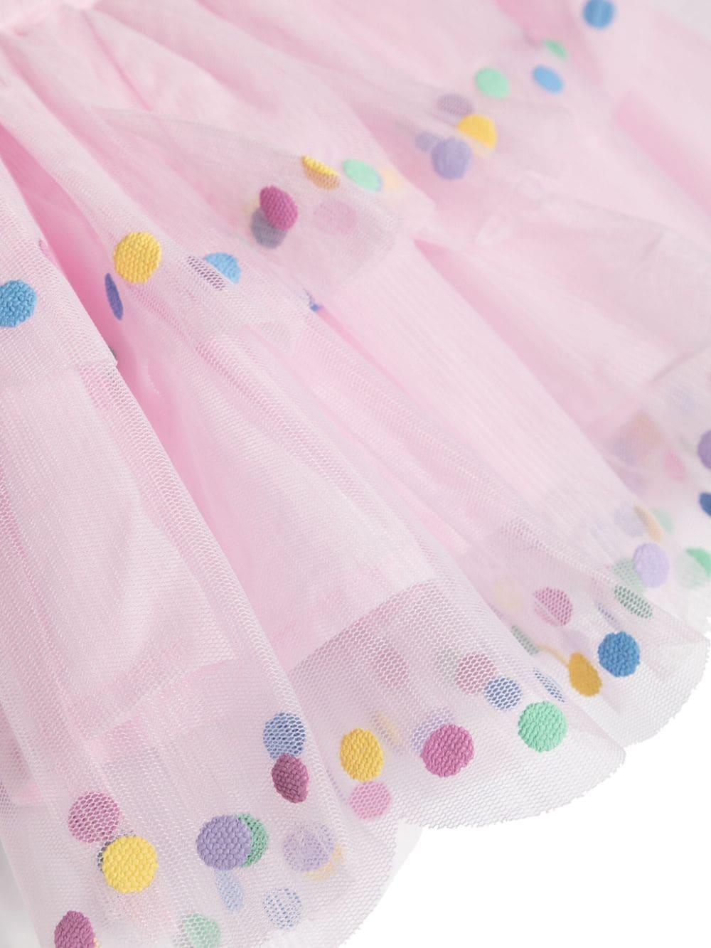 Gonna rosa per neonato in tulle