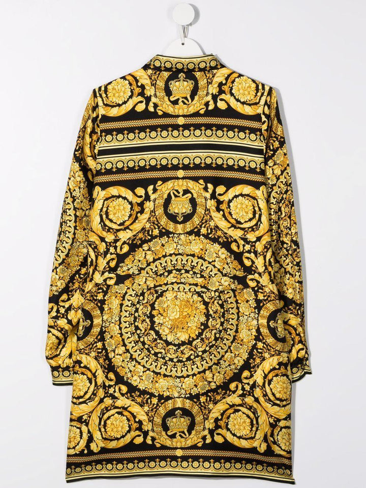 Black and gold dress for girls