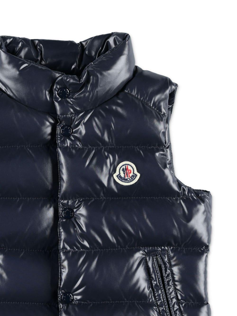 Bernard Vest Navy Blue Baby Vest