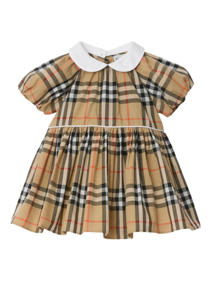 Abito beige per neonata 8119879 B9368 Burberry Kids 