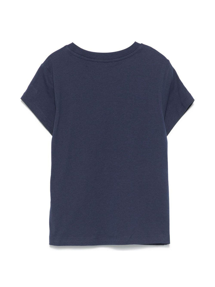 T-shirt blu navy per bambino