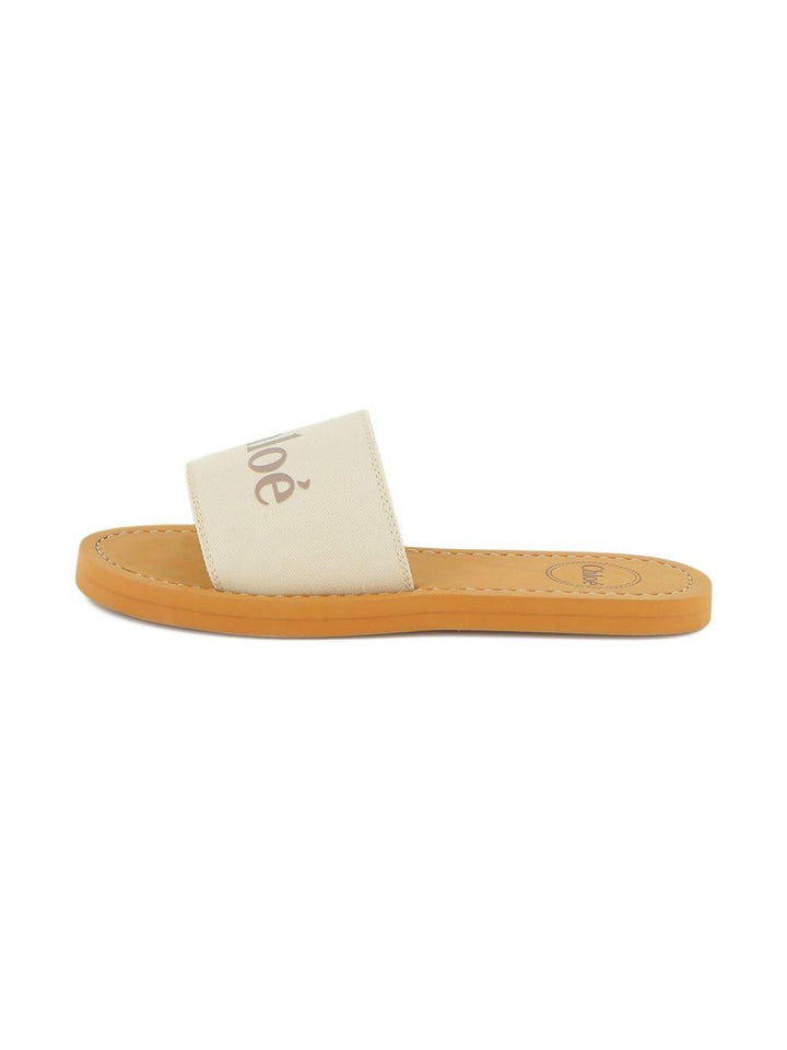 Ciabbatte beige per bambina C20881 117 Chloe 