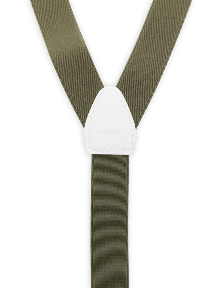 Bretelle vede oliva per bambino MB898392 36 Colorichiari Kids 