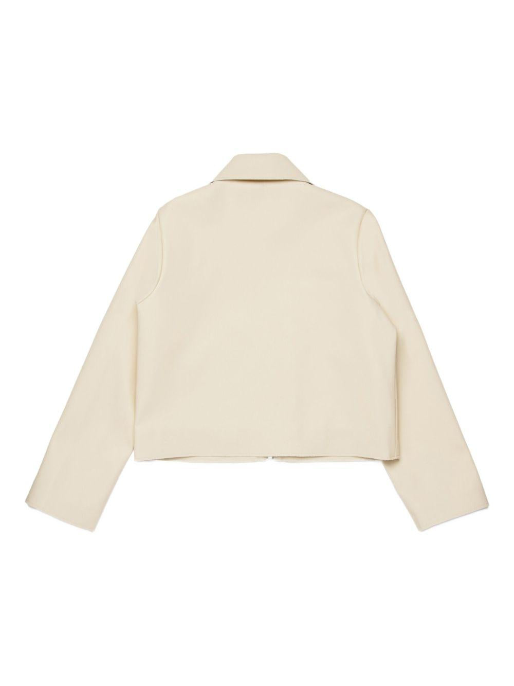 Giacca beige per bambina M01492M00W2 0M115 Marni Kids 