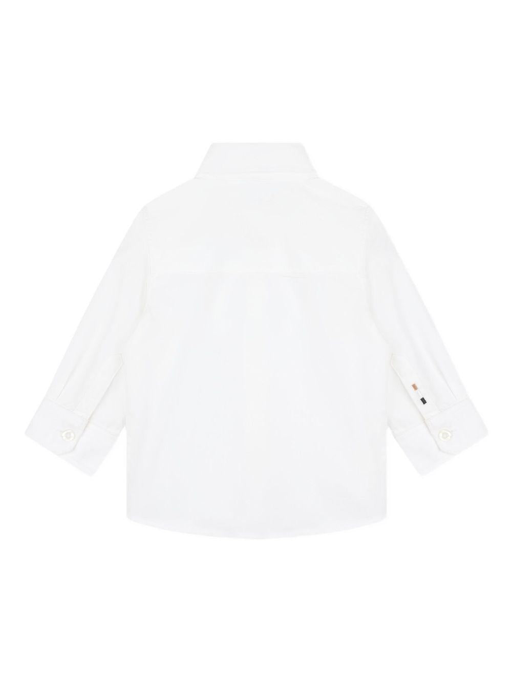 Camicia bianca per neonato J52681 10P Boss Kids 