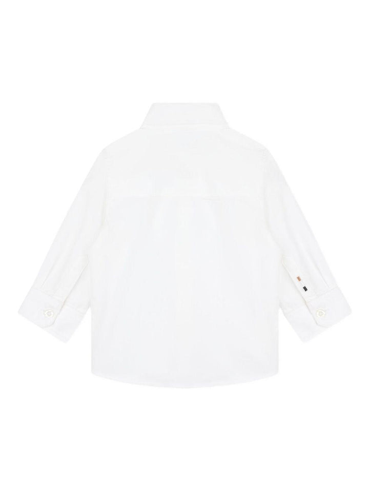 Camicia bianca per neonato J52681 10P Boss Kids 
