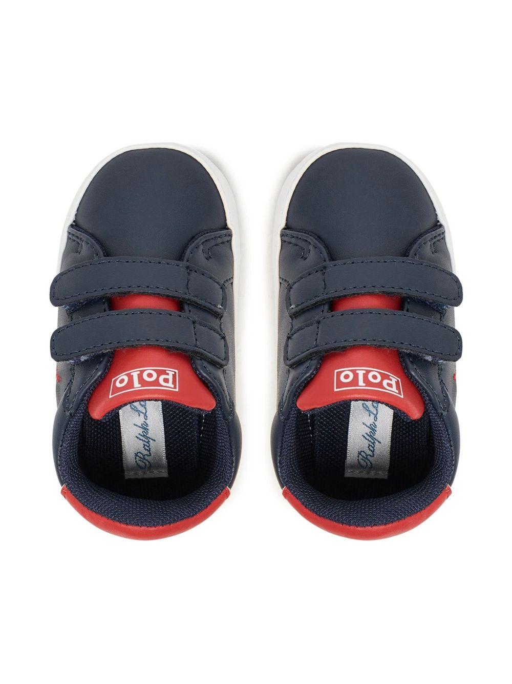 Sneakers blu per neonato RL03389410 HER Ralph Lauren Kids 