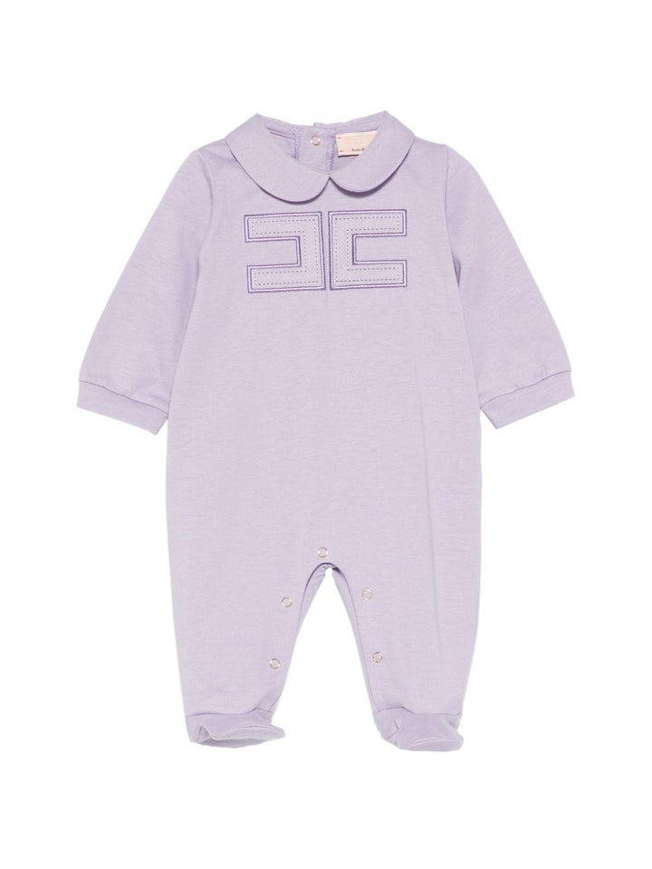 Tutina lilla per neonata ENTU1530JF054 8023 Elisabetta Franchi Kids 
