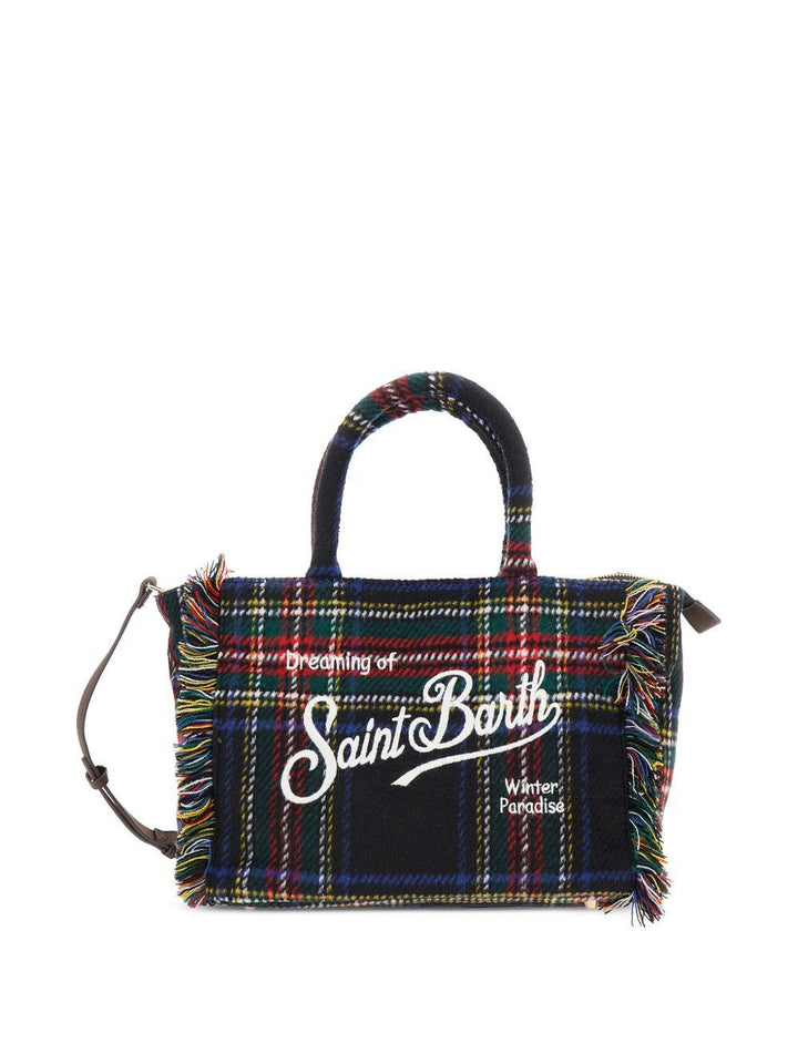 Borsa blu/rosso/verde per bambina COL0029 01365I MC2 Saint Barth Kids 